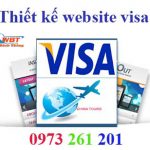 Thiết kế website làm visa hiện đại chuyên nghiệp nhất 2017