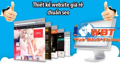 Thiết kế website chuẩn seo giá rẻ