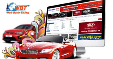Thiết kế website dịch vụ cho thuê xe du lịch giá từ 2 triệu vnđ