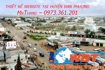 Thiết kế website tại đan phượng