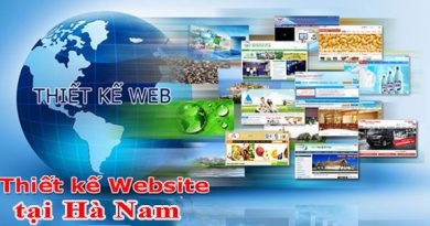 Thiết kế website tại Hà Nam chuyên nghiệp