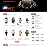 Thiết kế website bán đồng hồ đẹp chất lượng chuẩn seo