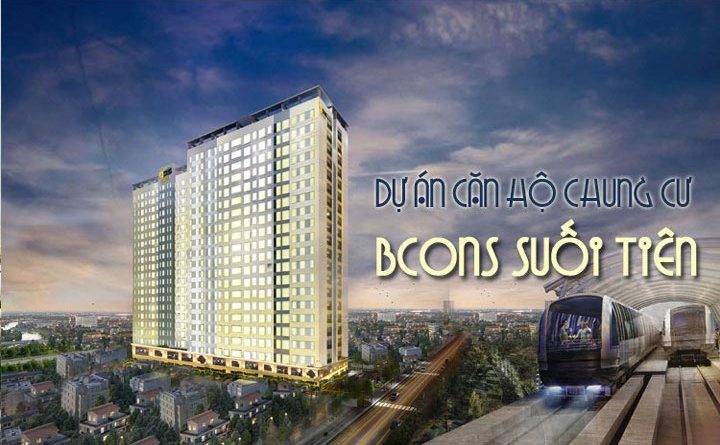 Dự án căn hộ Bcons Suối Tiên Dĩ An chung cư giá rẻ