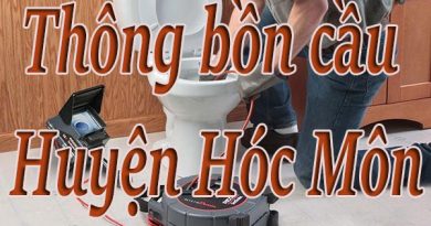 Thông bồn cầu Huyện Hóc Môn giá rẻ