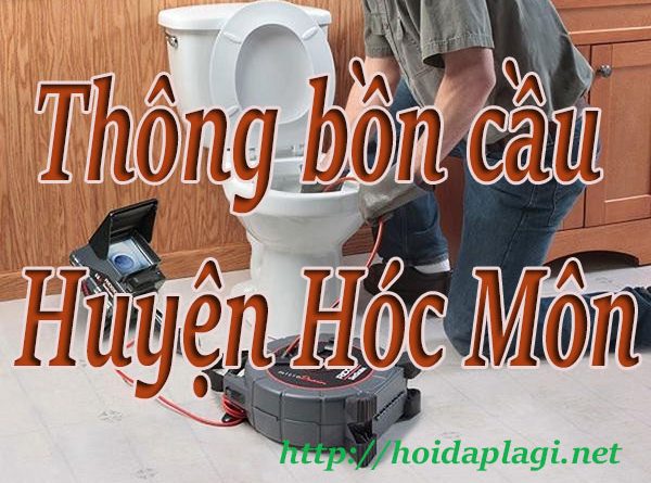 Thông bồn cầu Huyện Hóc Môn giá rẻ