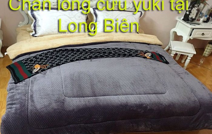 chăn lông cừu yuki tại long biên