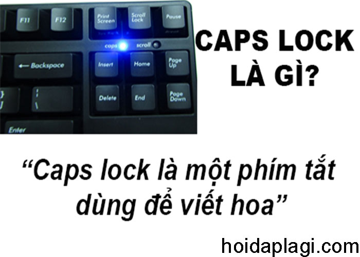 caps lock là gì