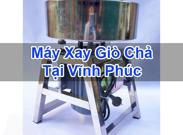 Máy Xay Giò Chả Tại Vĩnh Phúc