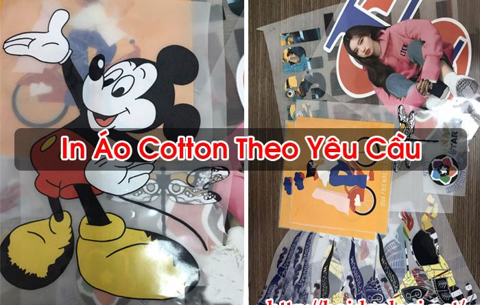 In Áo Cotton Theo Yêu Cầu