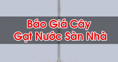 Báo Giá Cây Gạt Nước Sàn