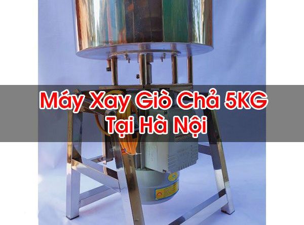 Máy Xay Giò Chả 5KG Tại Hà Nội