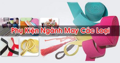 Phụ Kiện Ngành May Các Loại