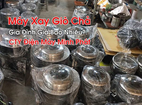 Máy Xay Giò Chả Gia Đình Giá Bao Nhiêu