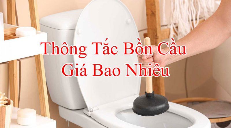 Thông Tắc Bồn Cầu Giá Bao Nhiêu