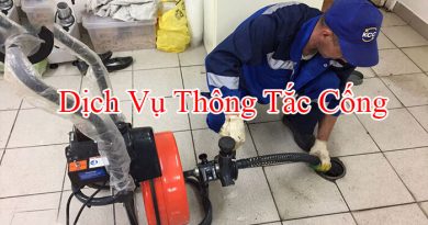 Dịch Vụ Thông Tắc Cống